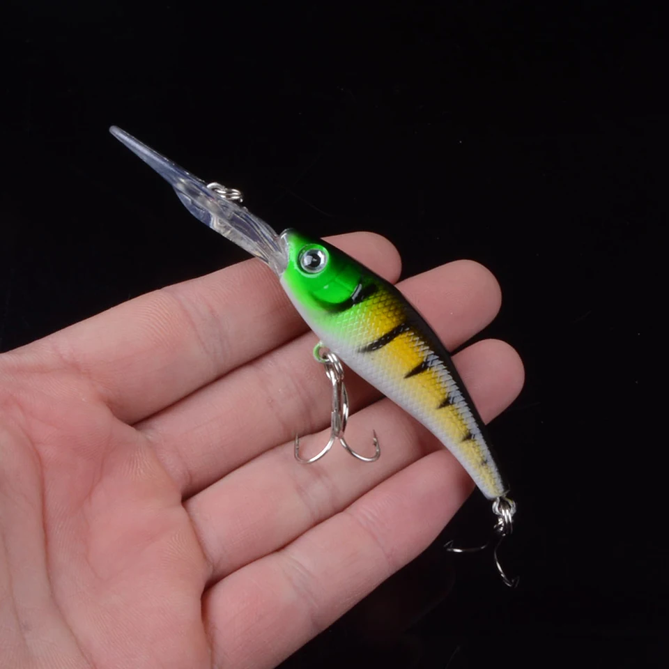New Arrived Hard Minnow Fishing Lure Topwater Floating Wobblers 10cm 7.5g Crankbait Bass Artificial Baits Pike Carp Lures Peche