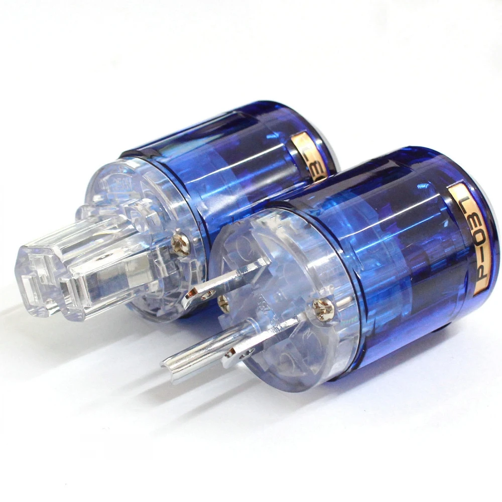 Oyaide C-037 P-037 US Power Plug Rhodium Plated  IEC Audio Connector Female-Male MATIHUR audio Transparent hifi