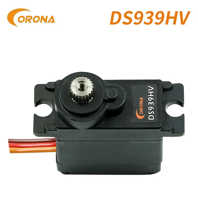 Corona DS939HV 2.8kg 0.12sec Digital Metal Gear Mini Servo for Hobby Robotics Education Industrial car Airplane