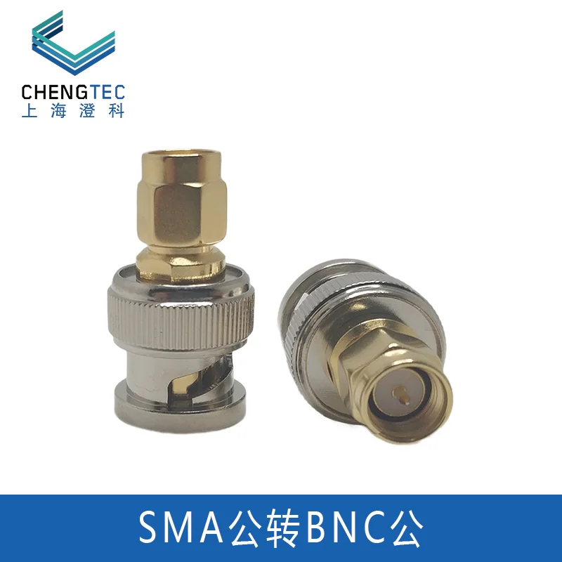 Adattatore RF SMA maschio di alta qualità a maschio BNC per test fino a 6GHz