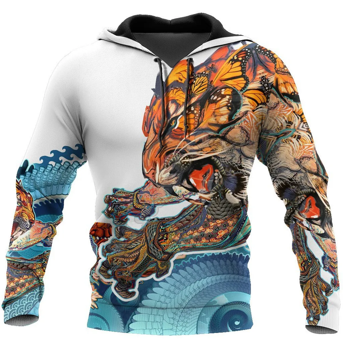 

Japanese Art 3D All Over Printed Hoodies zipper hoodie women For men Halloween Pullover streetwear