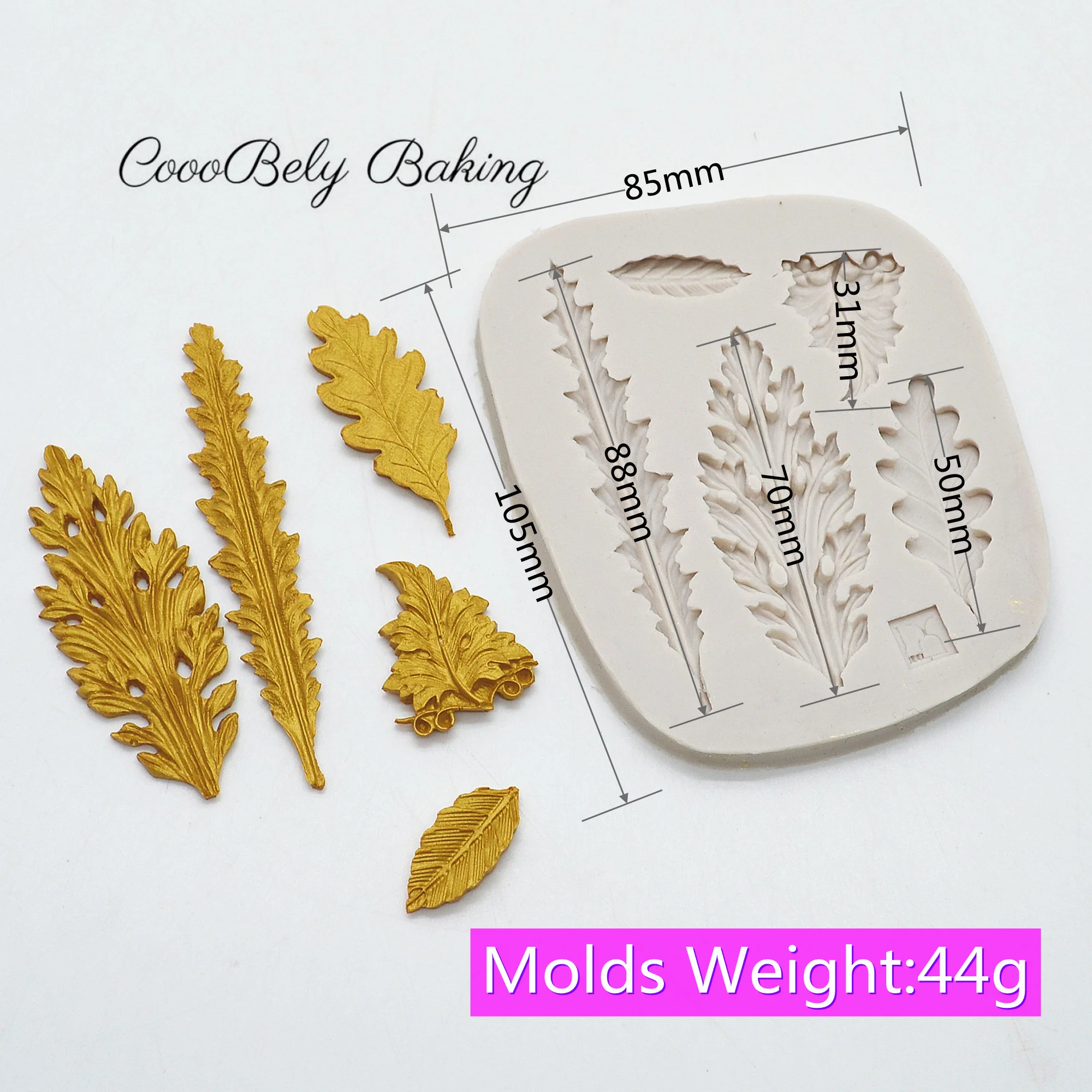 Maple Leaves DIY Silicone Cake Decorating Tools Pastry Fondant Sugarcraft Mould For Baking Chocolate Biscuits Cookies Kitchen