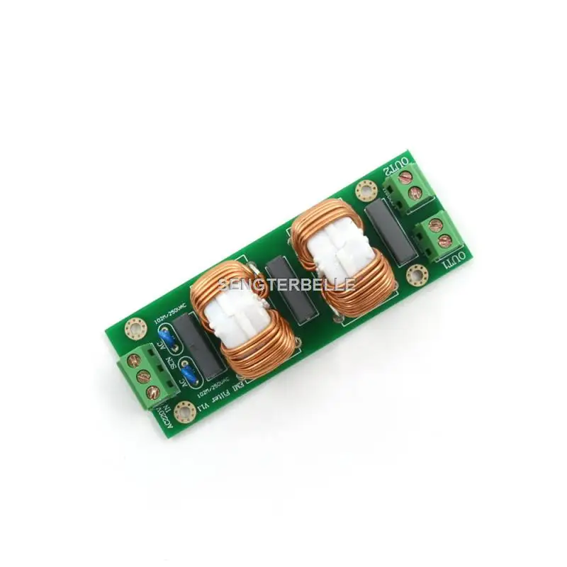 مجموعة لوحة تنقية الطاقة Hifi ، مجموعة فلتر محث 18A EMI