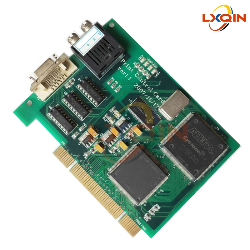 LXQIN Infiniti PCI Board 51.840MHz for Seiko Printhead for Infiniti Phaeton Challenger Print Control Card Ver1.1 PCI Card Green