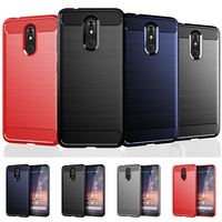 Brushed Texture Case For Nokia 3.1 3.2 4.2 6 6.1 6.2 7.2 8 X5 X6 6.1Plus 5.1Plus Carbon Fiber Case