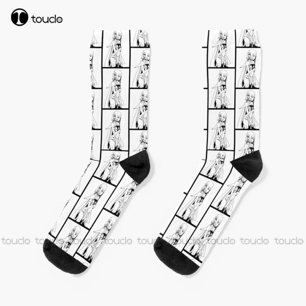 Asuna Line Socks custom socks Personalized Custom Unisex Adult Teen youth Socks Christmas gift HD HIGH QUALITY  funny sock