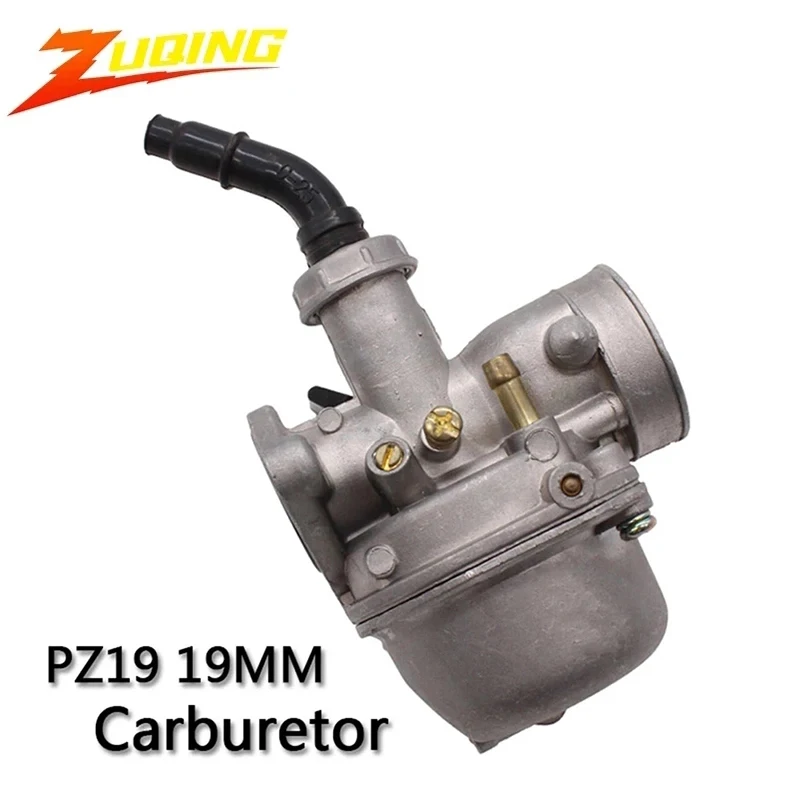 PZ19 Motorcycle Carburetor for Enduro ATV Spare Parts Pit Bike Kawasaki Honda Yamaha Suzuki 19mm 70cc 110cc Universal Motocross