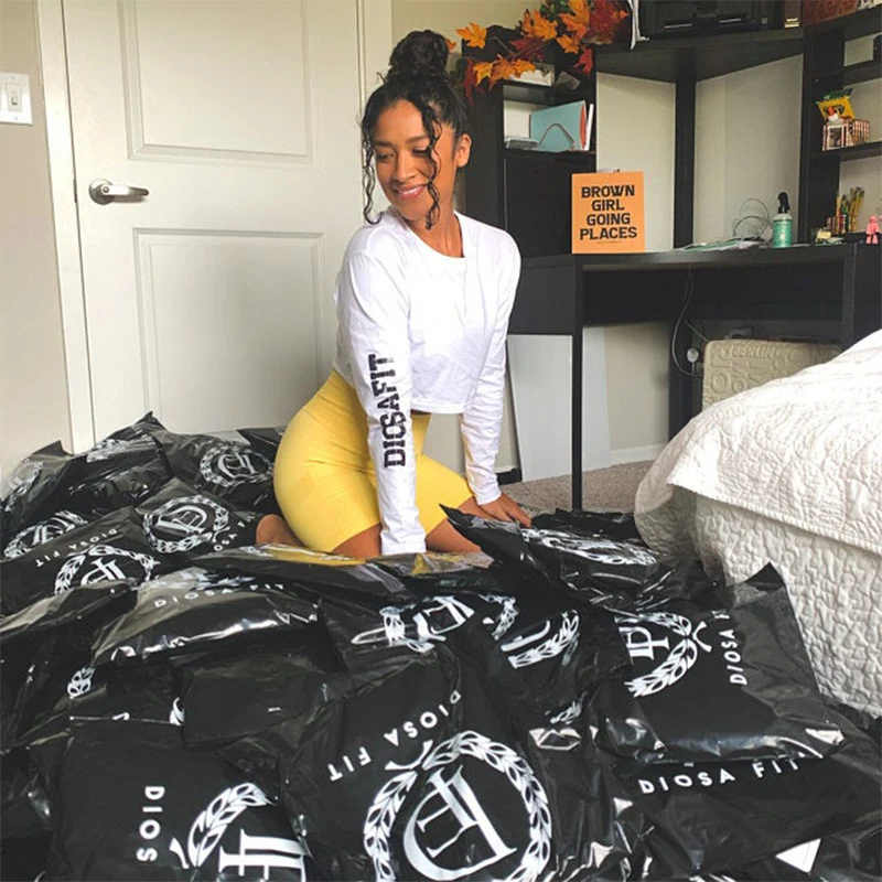 Custom Printed Poly Mailer With LOGO Courier Shipping storage Postal Bags Gift Packaging Padded Shipping Mailer bubble Envelopes