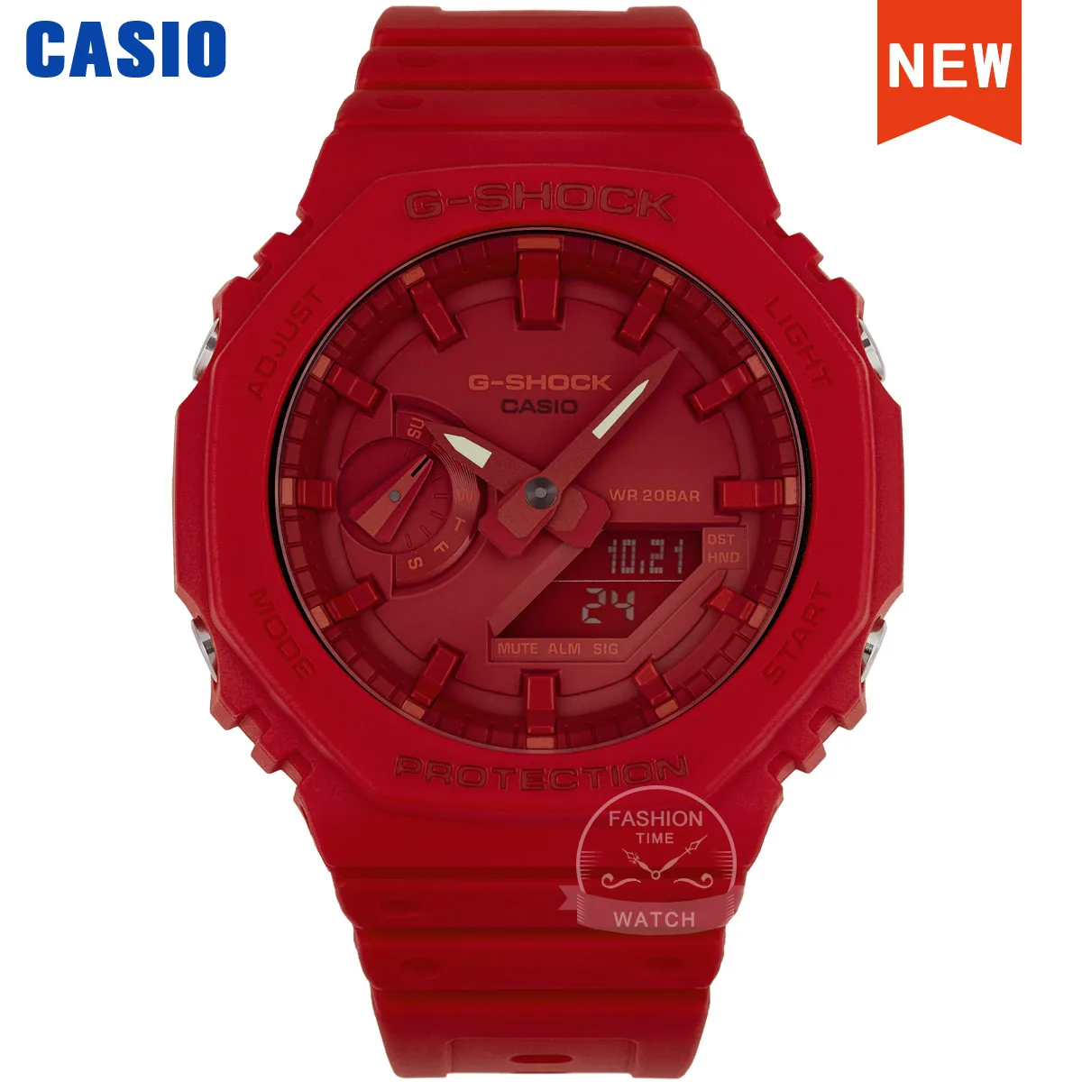 Casio Horloge heren g shock Ultradunne klok Sport 200m Waterdichte horloges LED relogio digitaal horloge GA-2100-serie