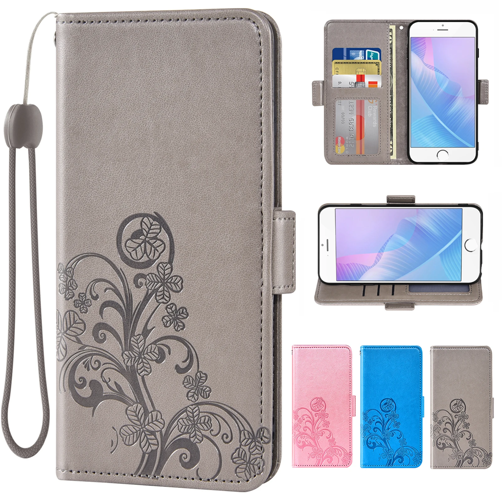 Flip Leather Wallet Cover For OPPO F19 A74 4G A93 5G F19 Pro Plus 5G A94 4G F19 Pro Find X2 Pro Case