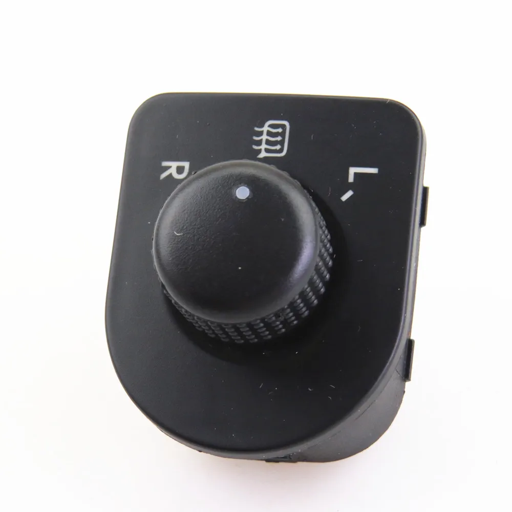 FHAWKEYEQ Car Driver Side Mirror Heating Adjustment Knob Switch For VW Golf MK4 Jetta MK4 Bora 4 Passat B5 GTI Beetle 1J1959565F