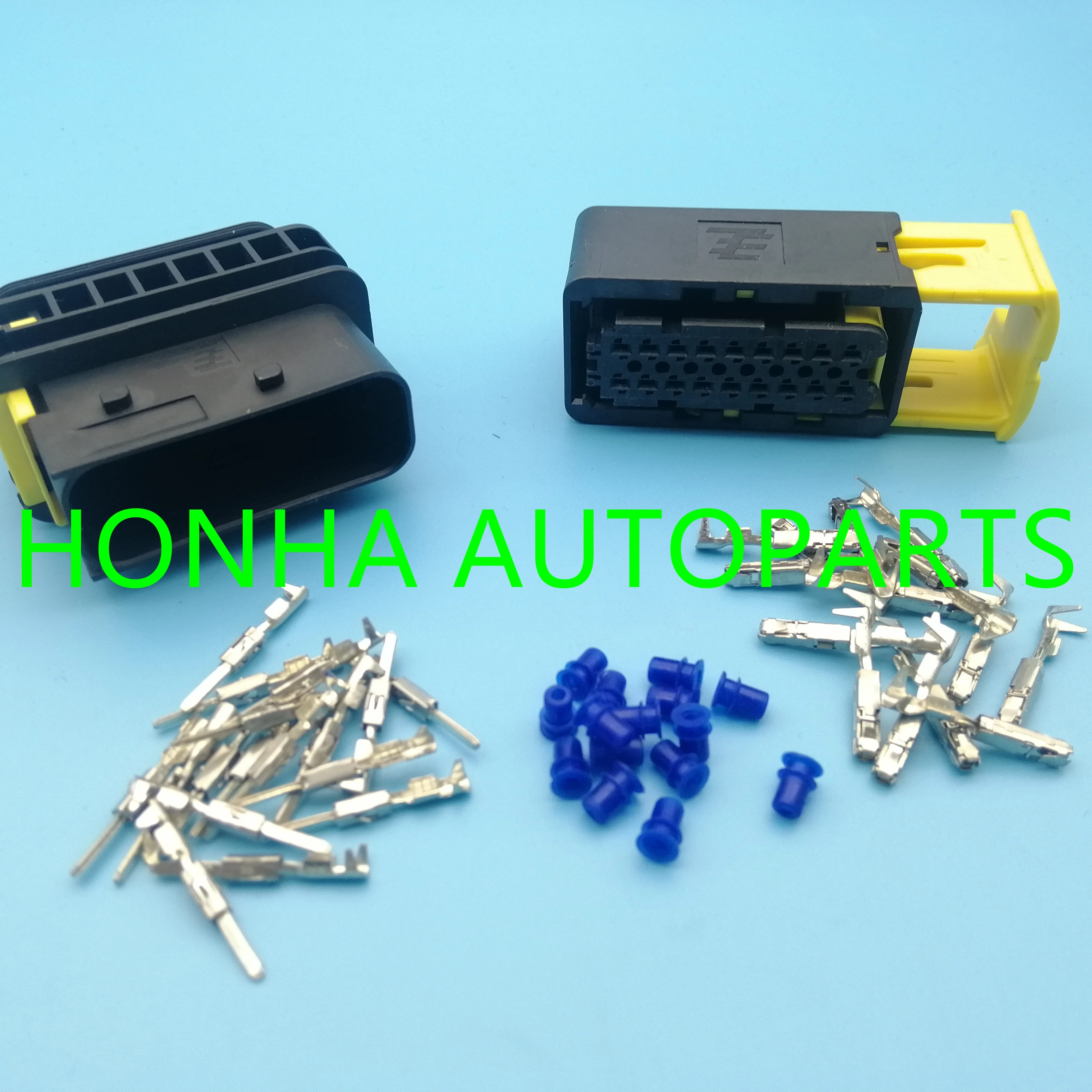 Free shipping 1 pcs/lots 26 Pin/way two types AMP Tyco ECU Automotive Connector Socket 1473416-1