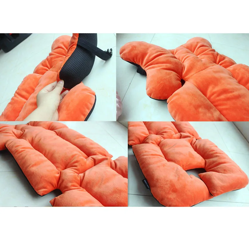 وسادة قطنية لعربة الأطفال حديثي الولادة بسيطة بنمط طباعة منقط وسادة مقعد لعربة الأطفال خفيفة الوزن وسادة مقعد لعربة الأطفال