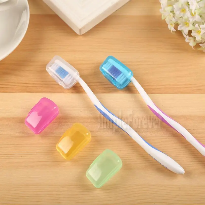 

Portable Toothbrush Head Cover Holder Travel Hiking Camping Brush Case Protect Hike Brush Cleaner