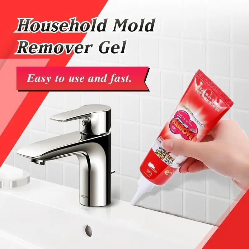 120g Household Mold Remover Gel Tile Cleaner  Wall Mold Remover Chemical Tiles Cleaner Remover Gel Kitchen Cleaning Tools