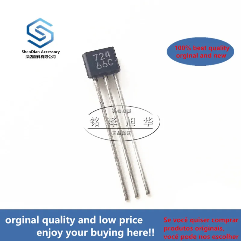 10pcs 100% orginal new best qualtiy  2SC2724 silk-screen 724 0.03A 25V  TO-92S Power Transistor