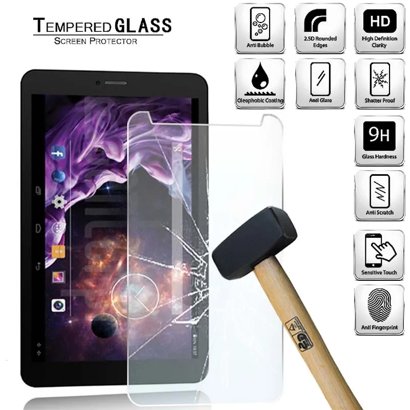 Tablet Tempered Glass Screen Protector Cover for Estar Gemini Ips 8core 3G 8.0 Incn Full Coverage Anti-Fingerprint Tempered Film