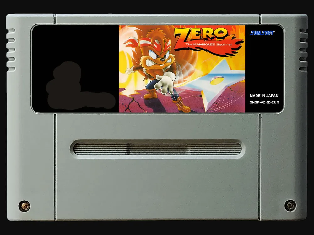 16Bit Trò Chơi ** Không KAMIKAZE Sóc (PAL Phiên Bản EUR!!)