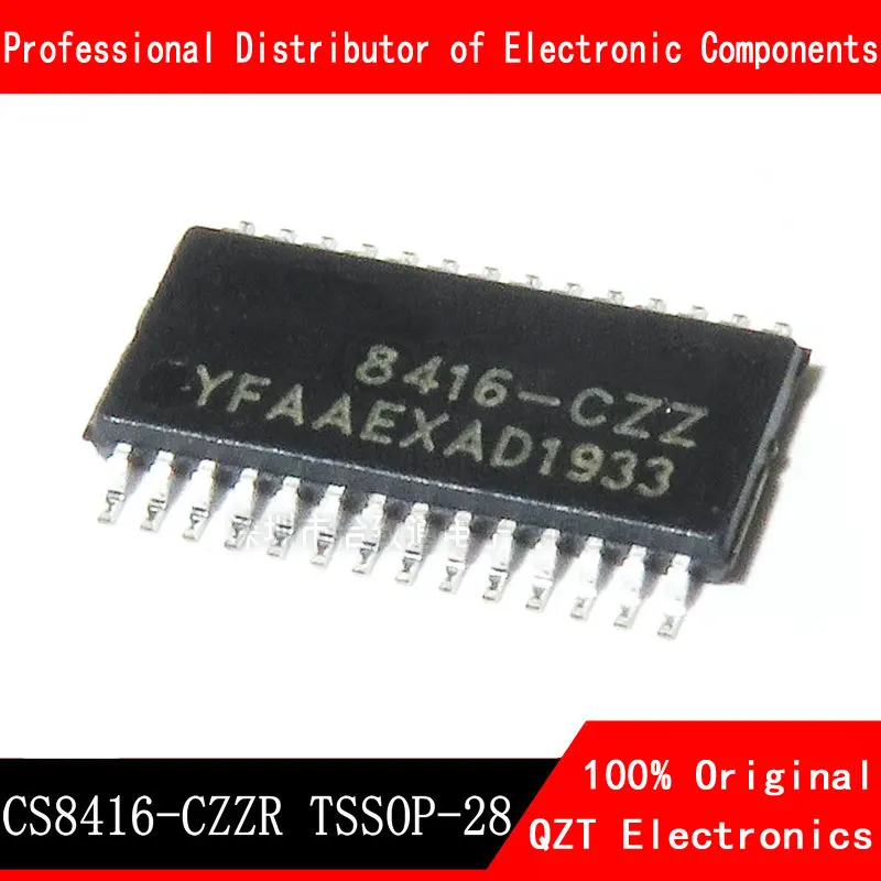 10 개/몫 CS8416 CS8416-CZZ CS8416-CZZR TSSOP-28 새로운 원본 재고 있음