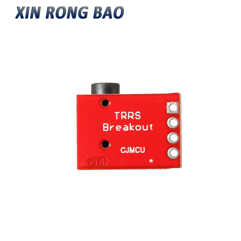 1 Cái Đầu Cắm 3.5Mm Jack Âm Thanh Stereo Nhựa + Kim Loại TRRS Tai Nghe Âm Thanh Ổ Cắm Đột Phá Board Mở Rộng Kết Nối Module 3.5 jack Cắm