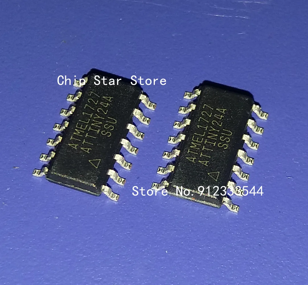 

5-100 шт. ATTINY24A-SSU ATTINY24A SOIC14 8Bit MCU, низкая мощность, высокая производительность, 100% новый и оригинальный