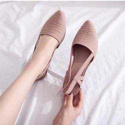 Akexiya 2021 New Women's Shoes Slingbacks Footwear Woman Wedges Sandals Women Slip-on Shoes Ladies Casual Pumps Female Loafers