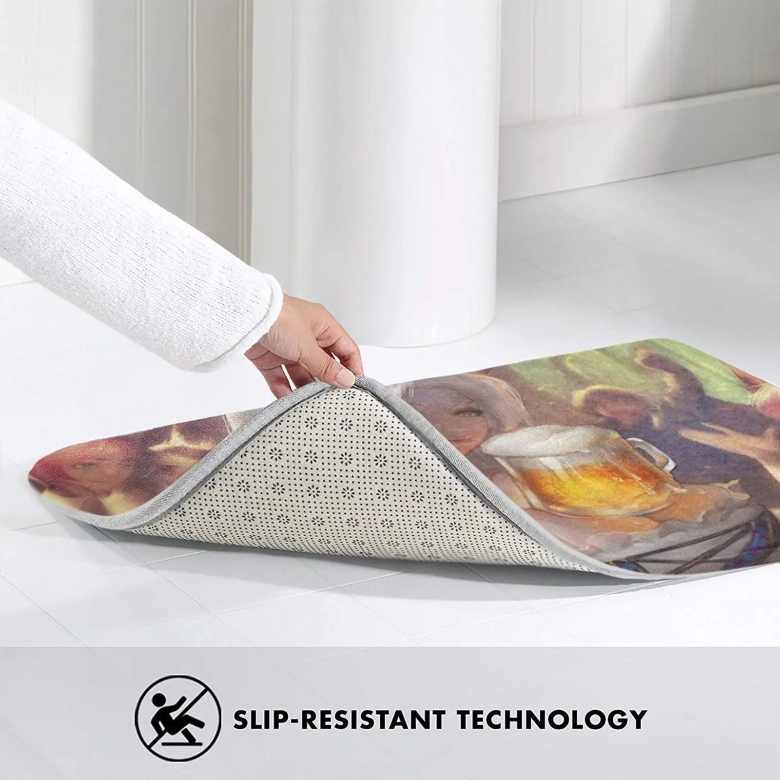 عظيم البيرة السجاد حصيرة البساط وسادة لينة Barmaid القط القطط الرقص تشغيل مشروع مسودة البيرة البروست هتاف ألمانيا مهرجان أكتوبر البيرة #6