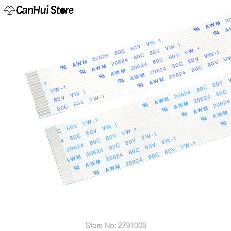 10PC FFC/FPC Ribbon Flexible Flat Cable 1.0MM 50/100/150/200MM A B type contact 4P 6 7 8 10 12 14 18 20 22 24 26 30 32 34 35 Pin