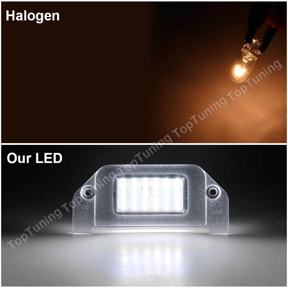 1PC LED License Number Plate Lamp Light For Dodge Dart 2013-2016 Challenger Avenger 2008-2014 Charger 2006-2014 Magnum 2005-2008