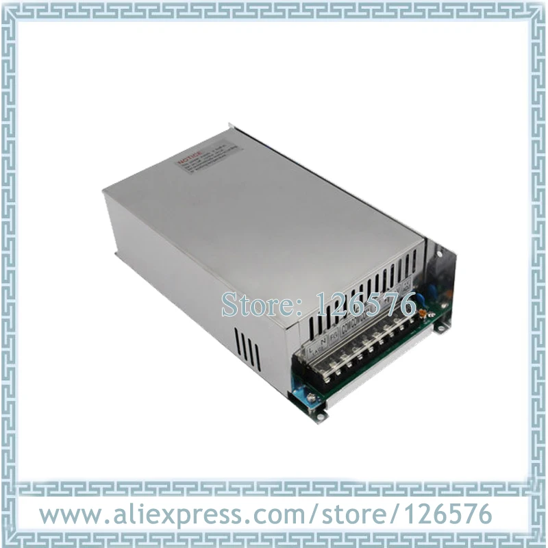500 Вт источник питания Вход AC220V выход DC12V/DC24V/DC36V/DC48V/DC110V переключатель питания