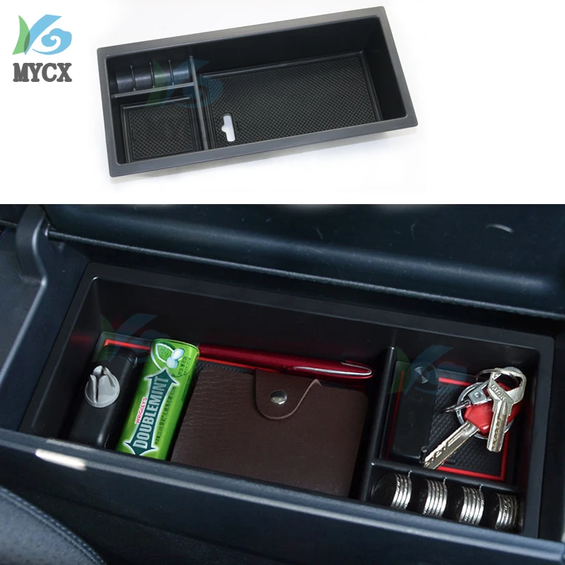 Accessories Car Auto Central Storage Armrest Container Pocket Organizer Holder Box for Toyota Prius Prime XW50 2016 2017 -2021