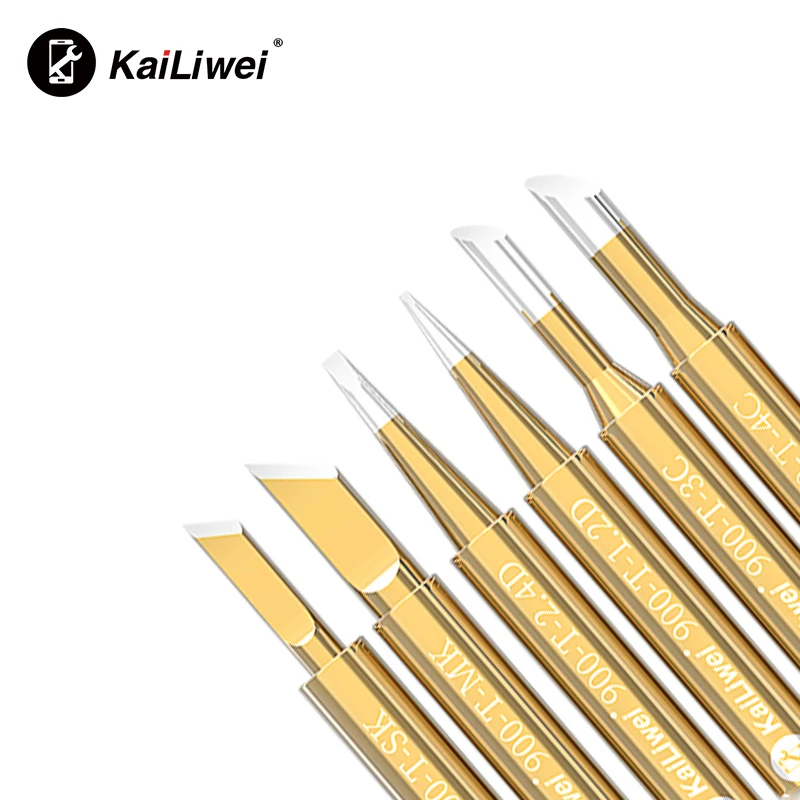 Universal 936 937 Soldering Iron Tip For Soldering Station Solder Iron Welding Tip Head Top Sting Lead-free Tools