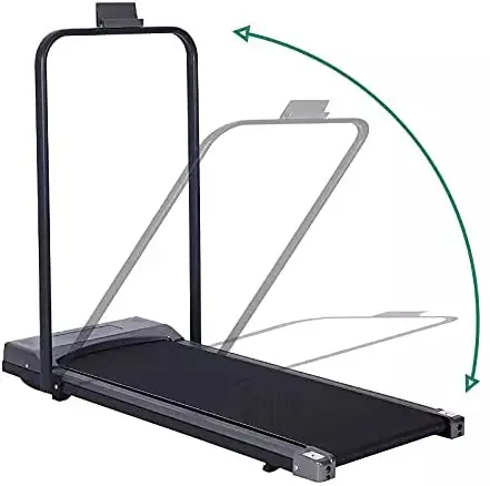 Electric treadmill home exercise equipment fitness equipment mini-dormitory with installation-free flat folding walkers