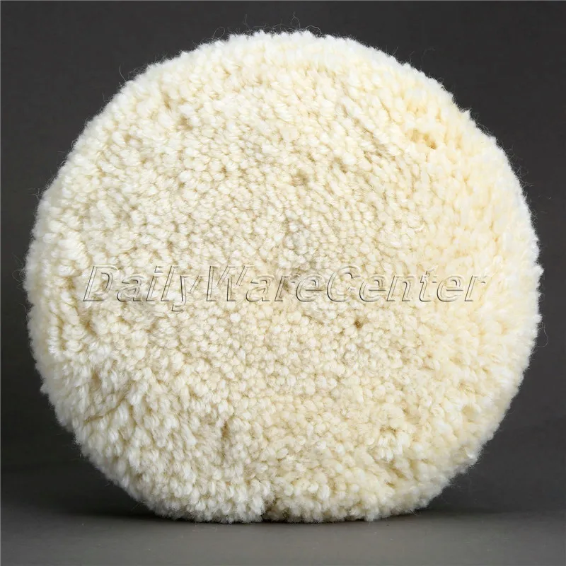 7Inch 180mm Car Styling Soft Wool Polishing Buffing Pad Car Polishers Cleaning Bonnet Car Wash Detailing Auto Wash Felt Sponge