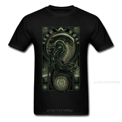 Parasite 2024 Men T-shirt Alien Tee Mutant Clothes Summer Black Tops Cool Monster Printed T Shirt Hipster Horror Tshirt