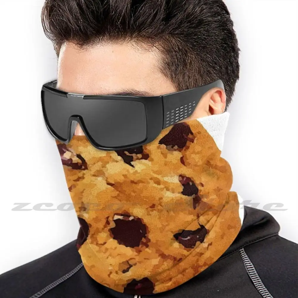 Masque filtrant Pm2.5 lavable pour cookies au chocolat, à la mode, personnalisé, à puce Choco