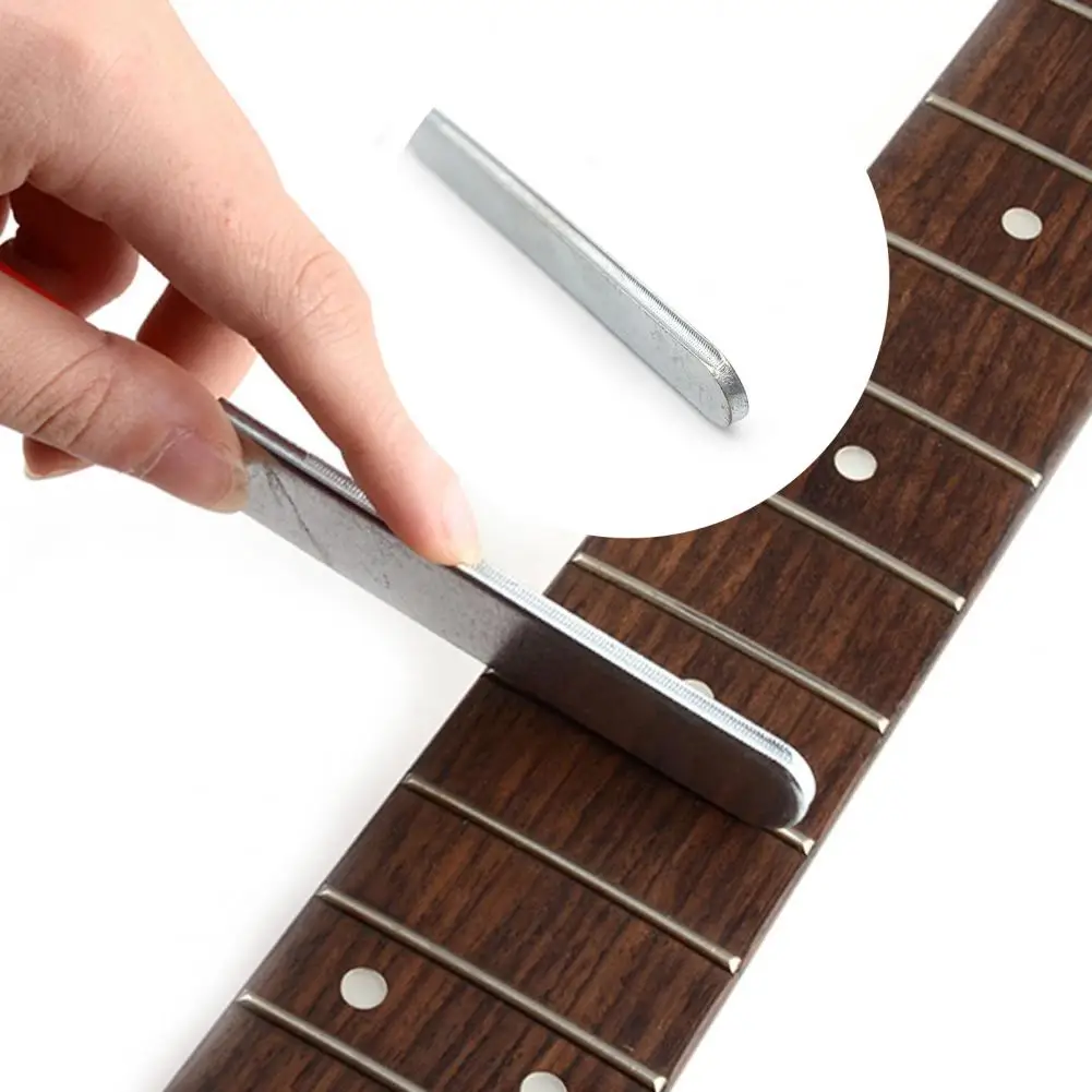 50% Hot Sale Slotting Files Sturdy Wear-resistance Metal Guitar Fret Crowning File Electric Guitar Fret Nut for Repair