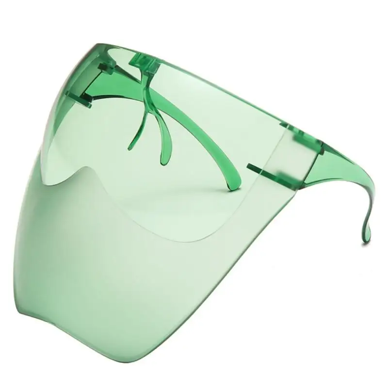 Maschera da ciclismo schermo antiappannamento rivestito su entrambi i lati occhiali antivento occhiali da sole versione grande aggiornamento HD