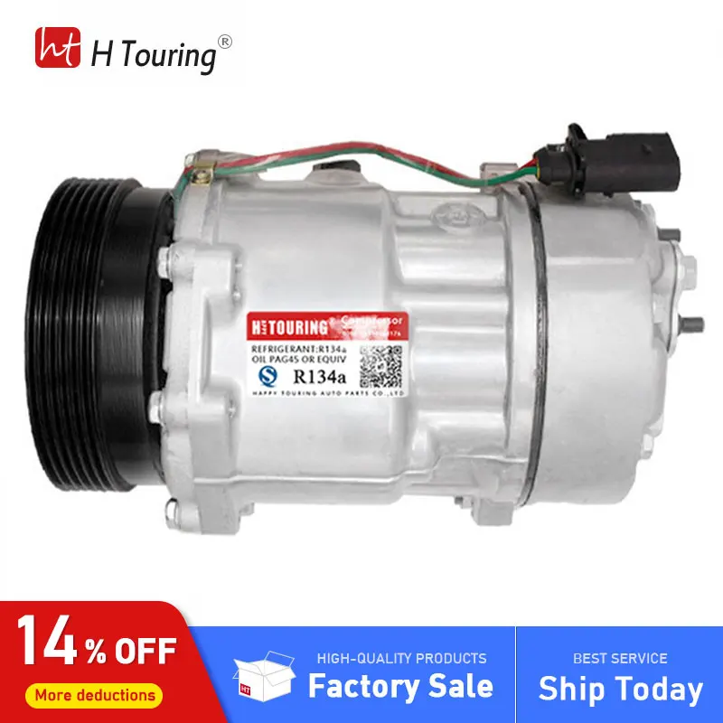 

SD7V16 Car Air conditioning compressor for Volkswagen Golf Mk4 1997-2003 1J0820803K 1J0820803N 1J0820803F 1J0820803E 1J0820803L