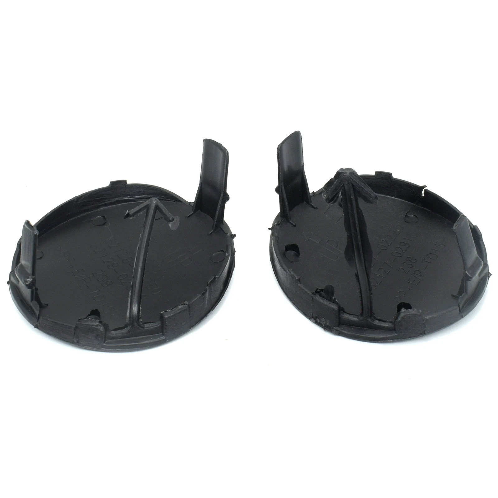 2x For Toyota Corolla 2007-2009 Right Left Car Tow Cover Hook Eye Towing Cap Unprimed 52127-02910 Front Bumper 2008 52128-02910