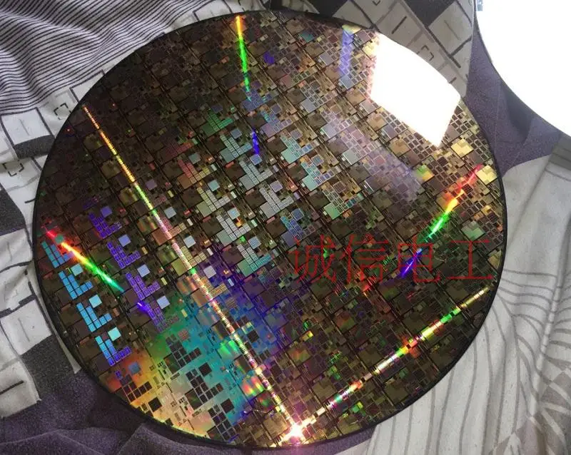 12 Inch Silicon Wafer Chip, Pattern Will Be Sent Randomly