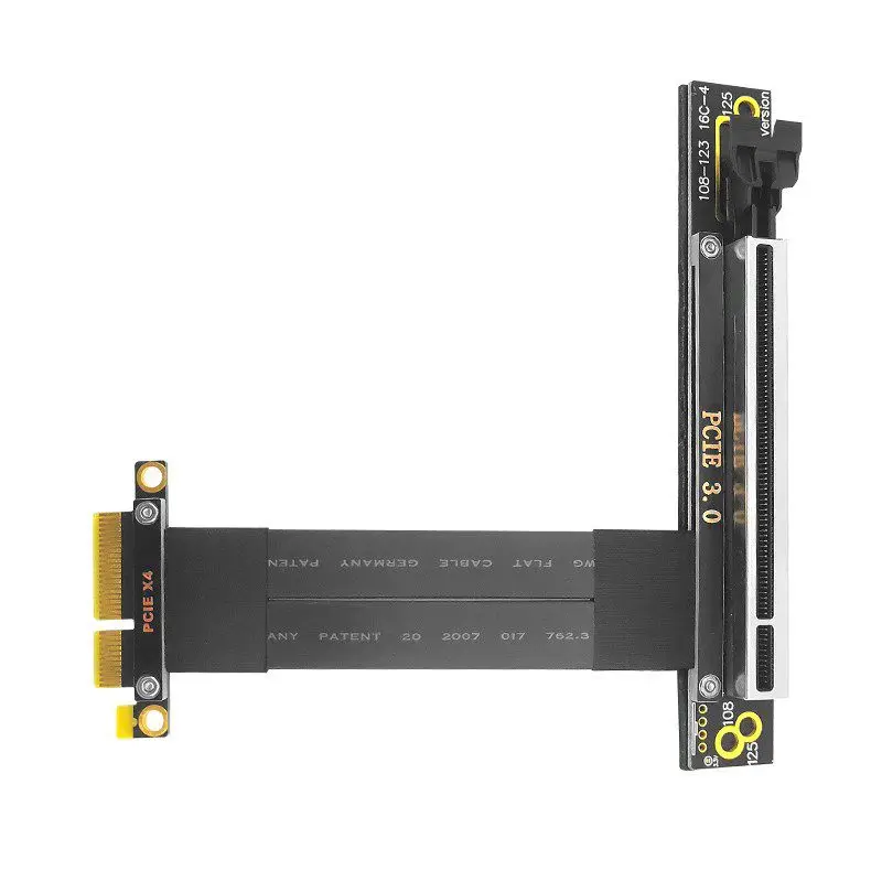 

PCI Express PCIE Райзер-карта PCI-E от 4X до 16X Удлинительный кабель компьютерная графическая карта PCI Express соединитель гибкий удлинитель кабеля Райзер