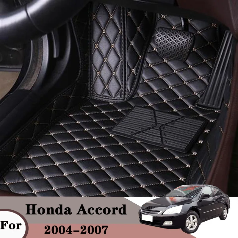 

Car Floor Mats For Accord 2007 2006 2005 2004 Auto Carpets Accessories Interior Parts Styling Custom Dash Covers Pads For Honda