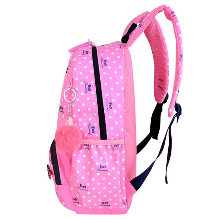 Mochilas escolares con estampado de 3 unids/set para niños y niñas, morral escolar de moda para estudiantes