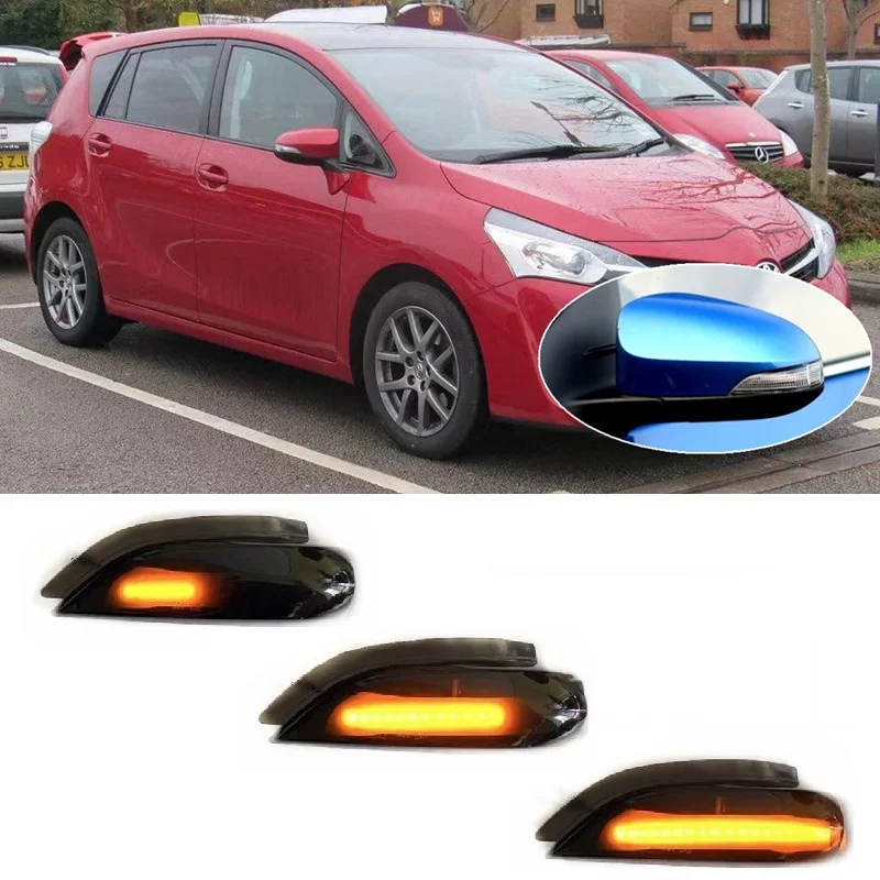 Suitable for Toyota VERSO R20 Facelift 2012-ON Dynamic LED Blinker Indicator Mirror Turn Light Signal Repeater