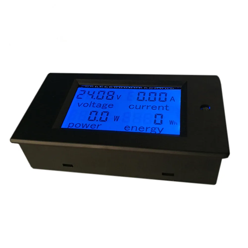 DC Digital Panel Voltmeter Ampere Meter 6.5-100v 100A 4 In1 LCD Power Energy Current Meter Pzem-051 With 100A Shunt