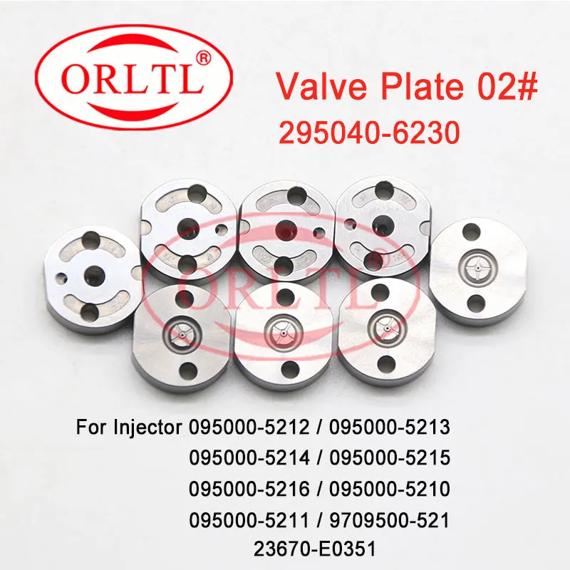 Control Valve Plate 02# Injector Valve for 095000-5212 095000-5213 095000-5214 095000-5215 095000-5216 095000-5210 095000-5211