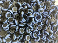 Nuevo 5 unids/lote para Dell Latitude E7480 7490 7380 7280 7290 5510 5511 5515 negro con tapas de goma para ratón Trackpoint azul