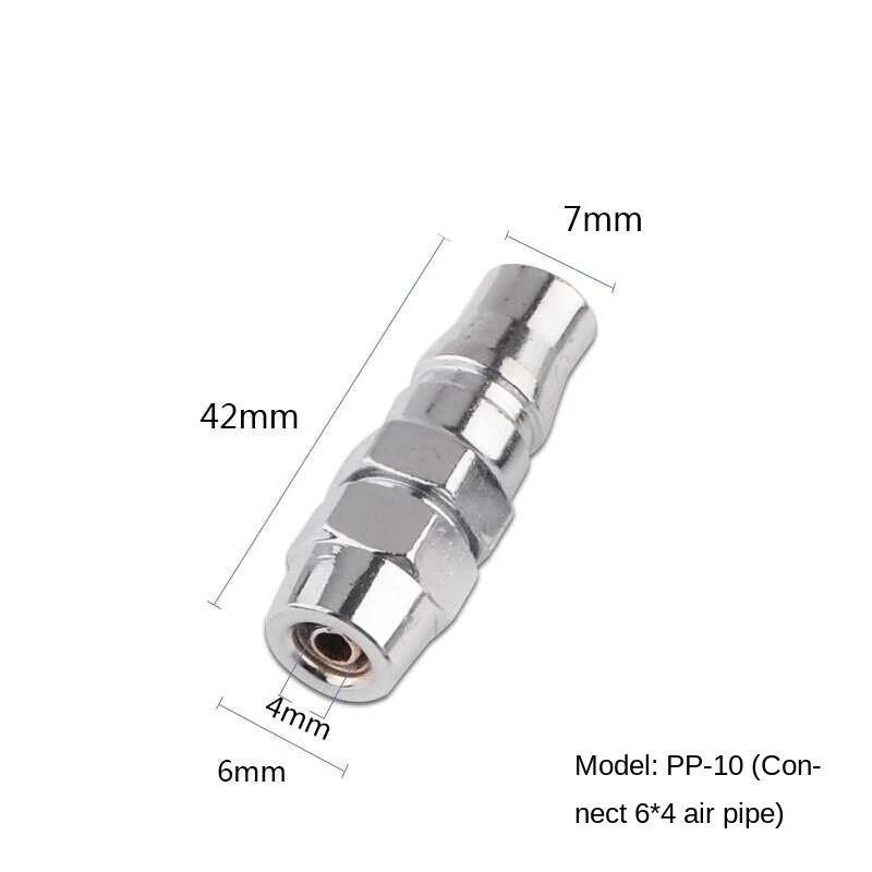 

C- Type Fast Quick Wring Joint Air Pipe Quick Plug Self-Locking Pp20 Male Head/40/10
