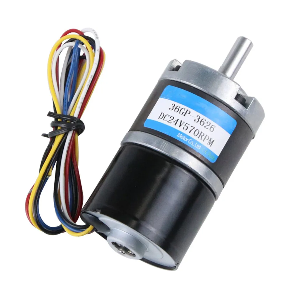 36GP-3626 Brushless Planetary Gear Motor DC 12V 24V High Torque 90KG Speed 8rpm To 1154rpm PWM BLDC Metal Gearbox Moter Electric